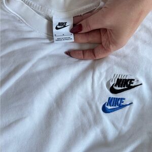 Nike crew neck sweatshirt - colorful logos